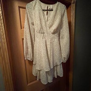 Size Medium- Cream Dress